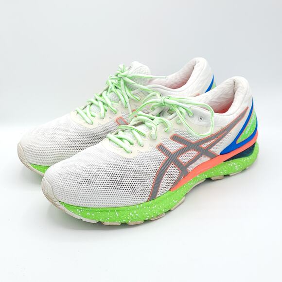 ASICS 1011A890 Gel Nimbus 22 Lite Snow White Sunrise men's size 11 - Picture 1 of 9